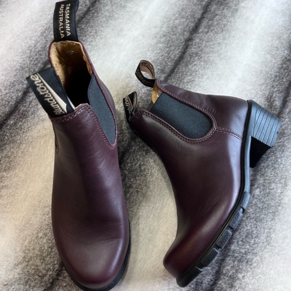 Blundstone BL 2060 Heeled Shiraz Leather Chelsea Boots